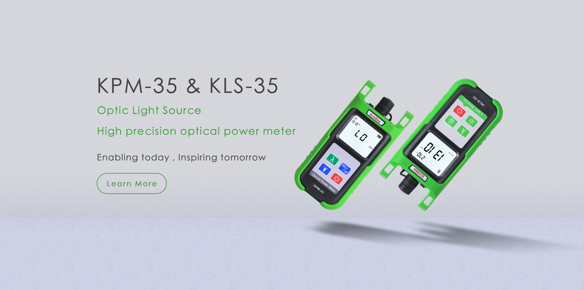 Fiber Optic Light Source KLS-35 & High precision optical power meter KPM-35 ,fusion splicing machine,optical fiber fusion splicer,fujikura 90s,arc fusion splicer,otdr fibra,mini otdr