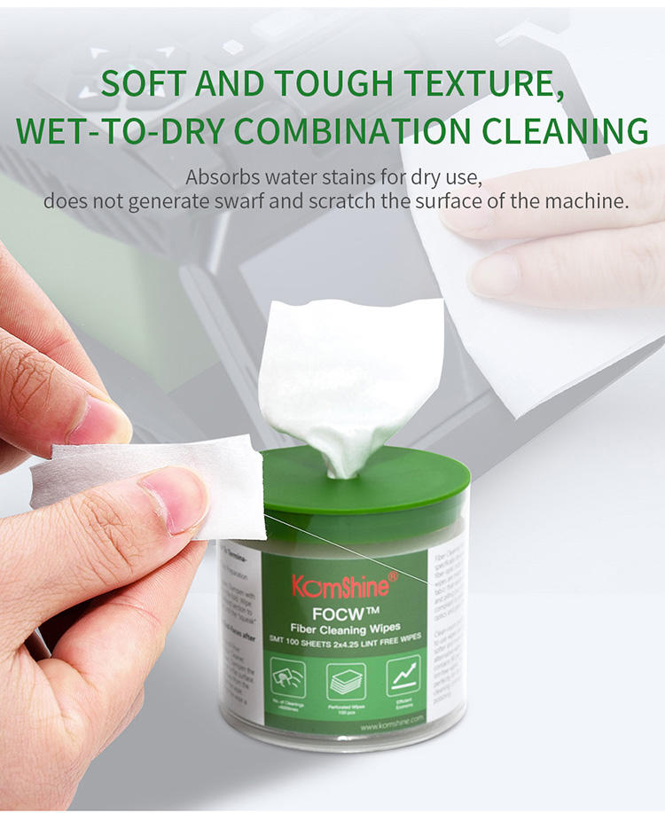 FOCW Fiber Cleaning Wipes