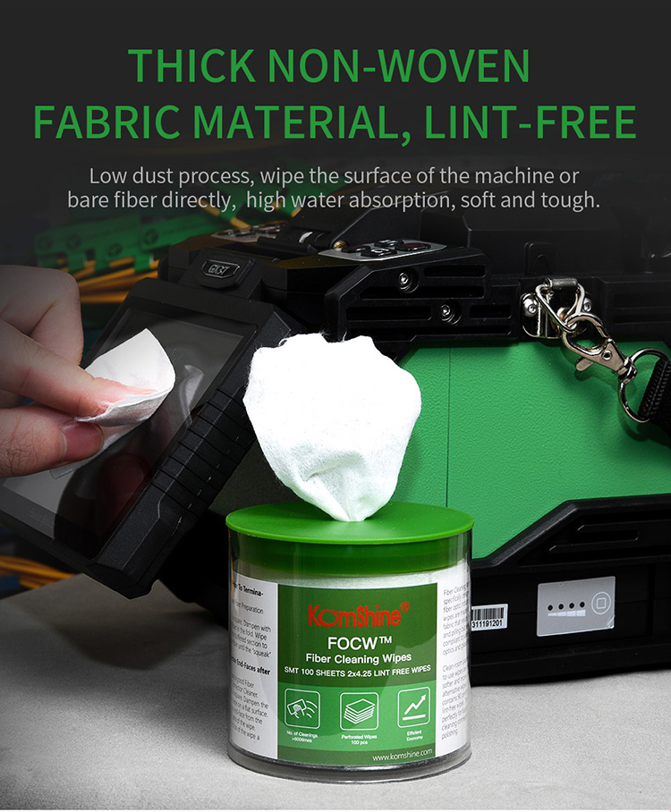 FOCW Fiber Cleaning Wipes