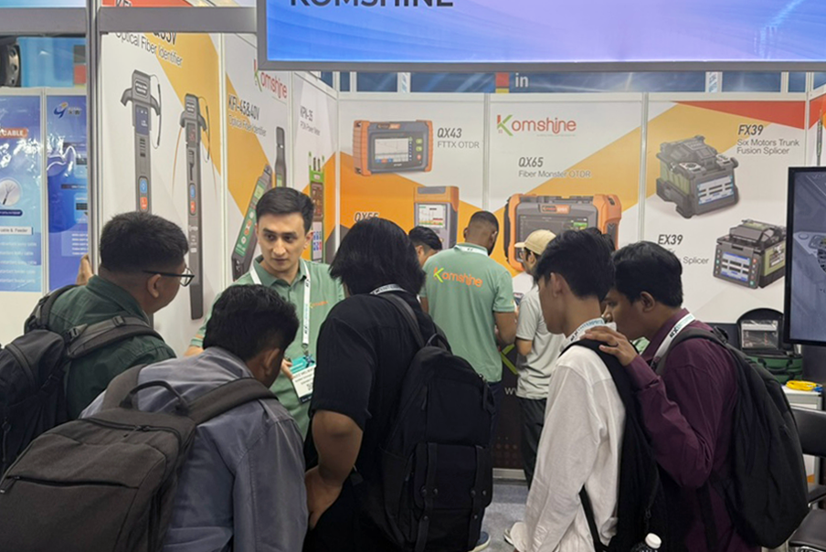 KOMSHINE Shines at 2025 Singapore Communications Exhibition