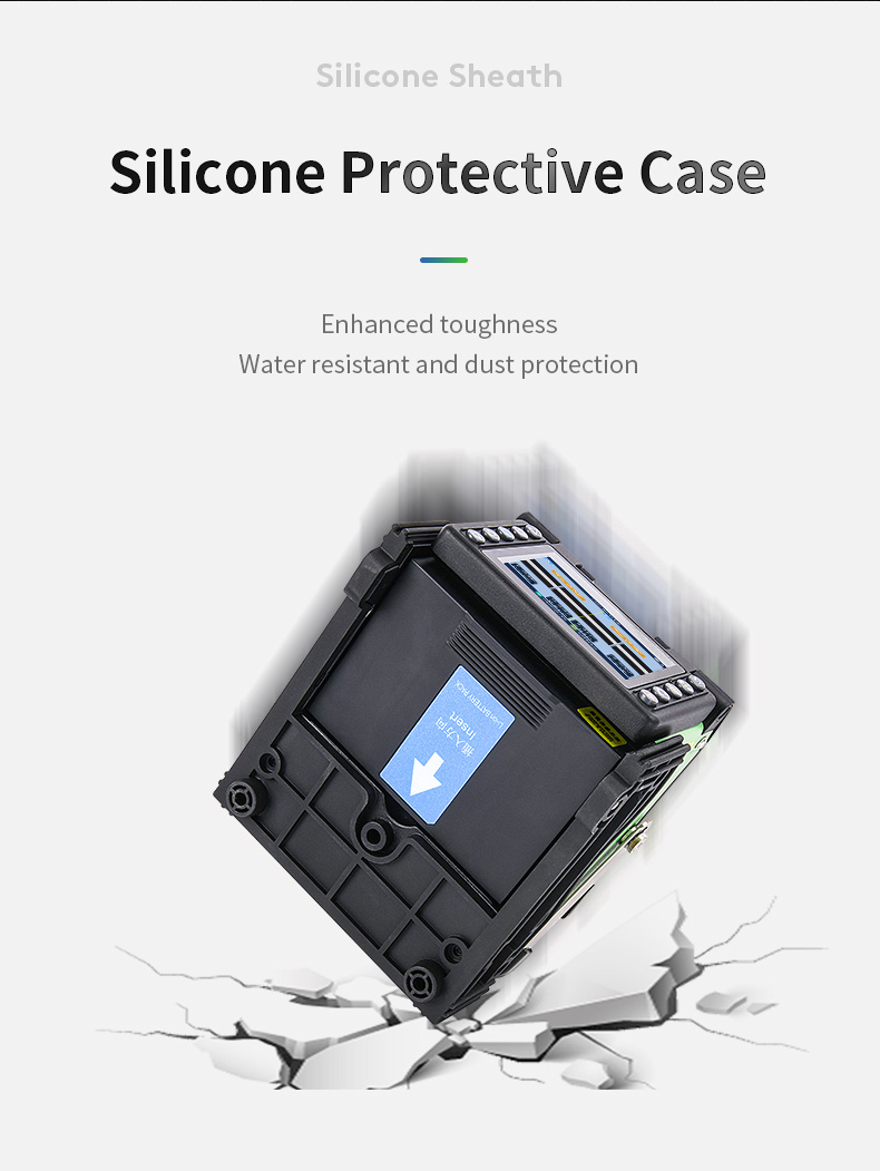 Komshine GX39 Fusion Splicer Fusionadora Fibra Óptica Soudeuse Fibra óptica  FTTH Máquina de empalme óptico con cuchilla