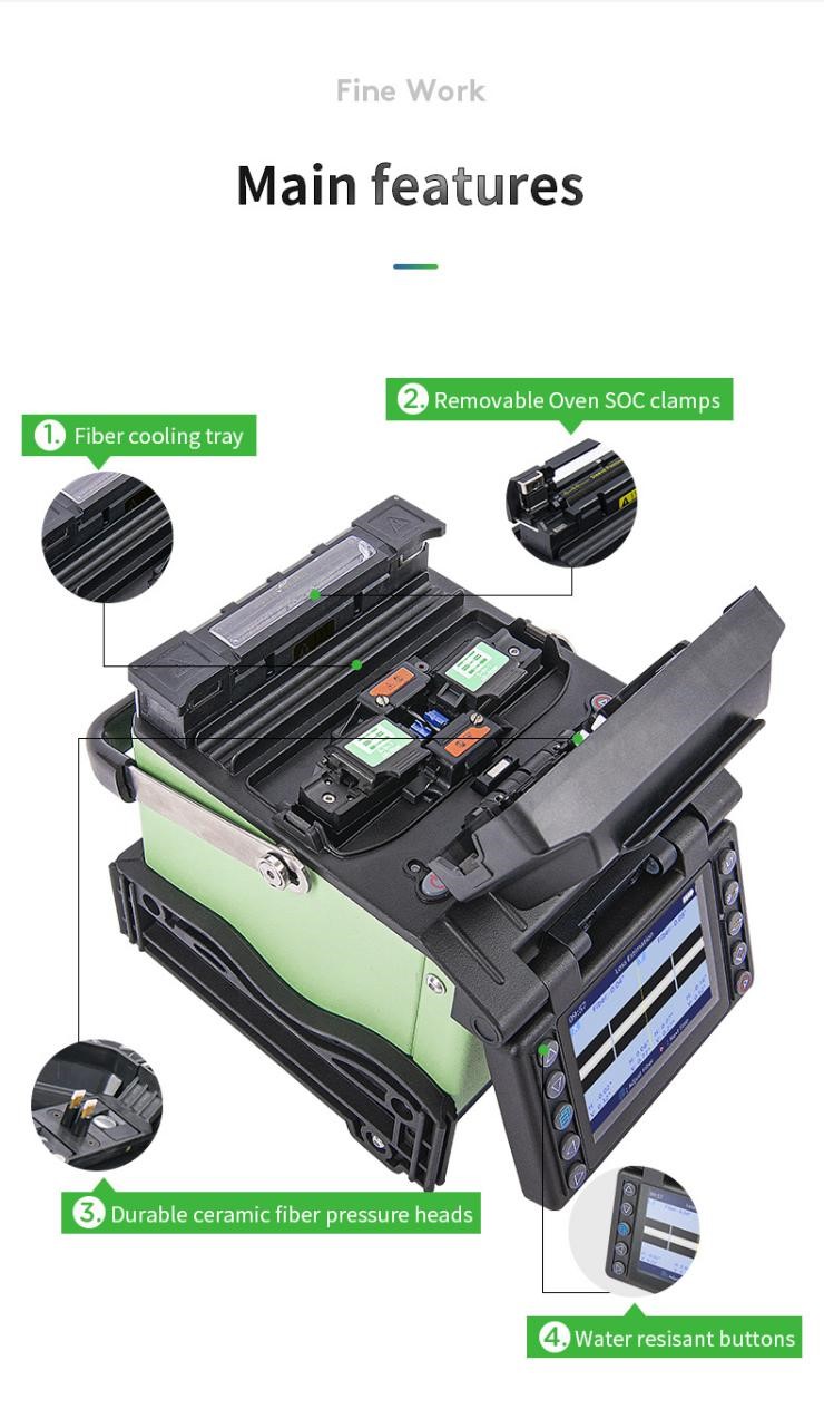 KomShine Optical Fiber Fusion Splicer GX39