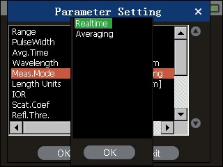 Setting the Measurement Mode